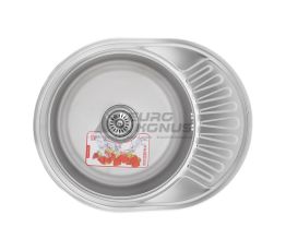 ZERIX Мийка врізна для кухні Z5745-06-160MD Micro Decor обертаєма мікродекор