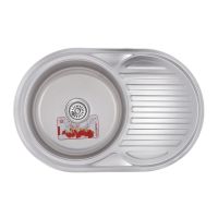 ZERIX Мойка врезная для кухни Z7750-06-180MD Micro Decor оборотная микродекор (ZS0564)