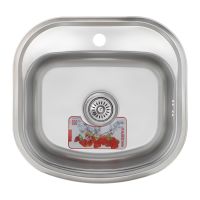 ZERIX Мойка врезная для кухни Z4947-08-180MD Micro Decor без крыла микродекор (ZS0569)