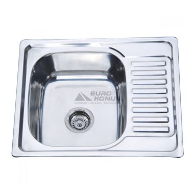 ZERIX Мойка врезная для кухни Z5848-08-180MD Micro Decor оборотная микродекор (ZS0571)