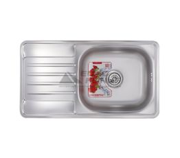 ZERIX Мийка врізна для кухні Z7642-08-180MD Micro Decor обертаєма мікродекор