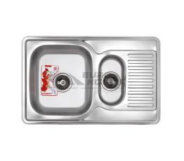 ZERIX Мийка врізна для кухні Z7850A-08-180E Armonia Satin обертаєма матова