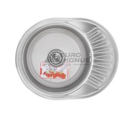 ZERIX Мийка врізна для кухні Z5745-06-160E Satin обертаєма матова