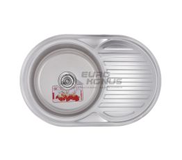 ZERIX Мийка врізна для кухні Z7750-08-180E Satin обертаєма матова