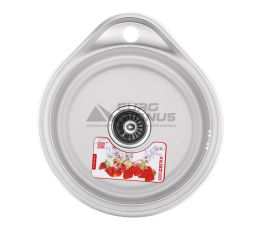 ZERIX Мийка врізна для кухні Z4843-08-180E Satin без крила матова