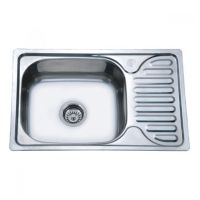 ZERIX Мойка врезная для кухни Z6642-08-180D Decor оборотная декор (ZX1601)