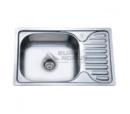 ZERIX Мийка врізна для кухні Z6642-08-180D Decor обертаєма декор