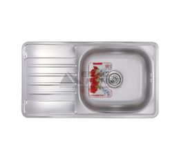 ZERIX Мийка врізна для кухні Z7642-08-180E Satin обертаєма матова