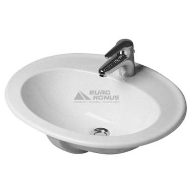 DURAVIT Умывальник врезной для ванной комнаты DuraPlus (0472620000)