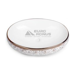 NEWARC Умывальник накладной для ванной комнаты Countertop 5015G-W