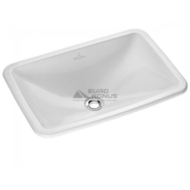 VILLEROY&BOCH Умывальник врезной для ванной комнаты Loop & Friend (61452001)