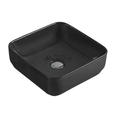 VOLLE Умывальник накладной для ванной комнаты 13-01MBlack-035