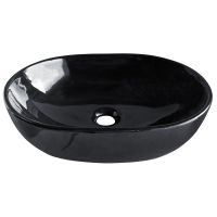 VOLLE Умывальник накладной для ванной комнаты Black Amadeus M (13-06-06Black)