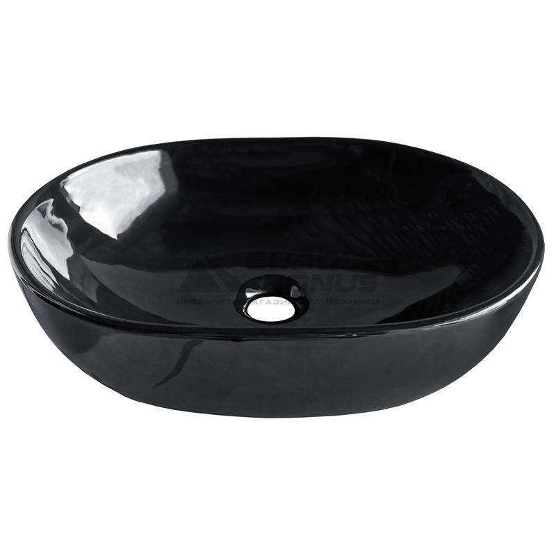 VOLLE Умывальник накладной для ванной комнаты Black Amadeus M (13-06-06Black)