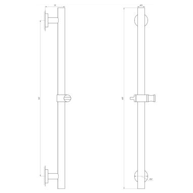 GLOBUS LUX Душевой гарнитур SUS-1106