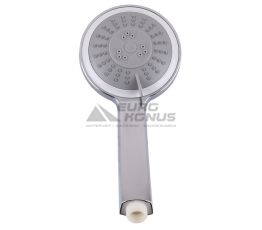 GLOBUS LUX Лейка для душа 3-режимная GREY NS-180-P