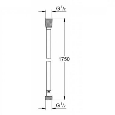 GROHE Шланг для душа SILVERFLEX (28388GL0)