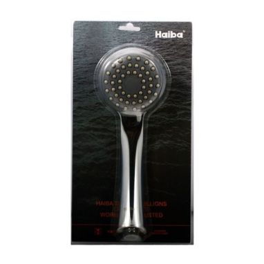 HAIBA Лейка для душа 1-режимная SH-15 (на блистере) (HB0521)