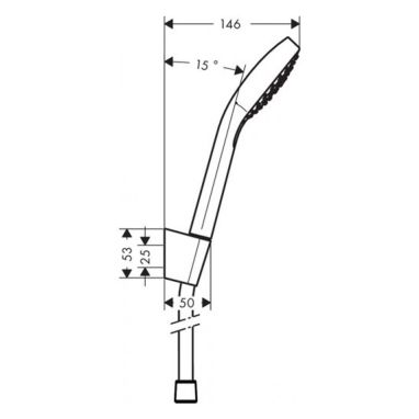 HANSGROHE Душевой гарнитур Croma Select S (26421400)