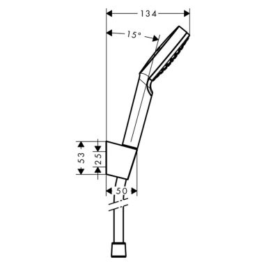 HANSGROHE Душевой гарнитур Crometta (26567400)