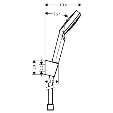 HANSGROHE Душевой гарнитур Crometta (26568400)