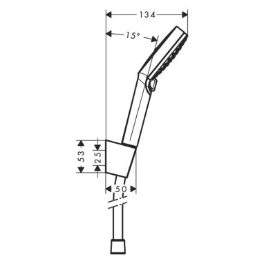 HANSGROHE Душевой гарнитур Crometta (26692400)