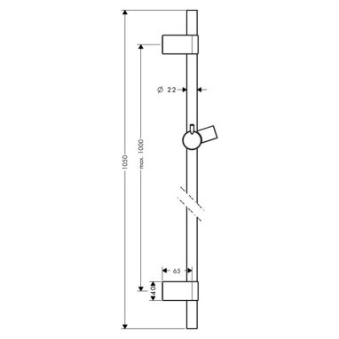 HANSGROHE Душевой гарнитур Unica (28663000)