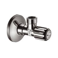 HANSGROHE Кран угловой с микрофильтром 1/2"x3/8" (13904000)