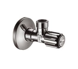HANSGROHE Кран угловой с микрофильтром 1/2"x3/8" (13904000)