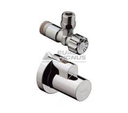 HANSGROHE Кран угловой с декоративной накладкой 1/2"x3/8" (13954820)