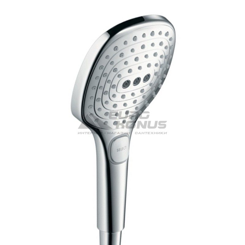 HANSGROHE Лейка для душа 3-режимная Raindance Select E 3jet (26521000)