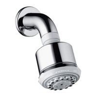 HANSGROHE Верхний душ с кронштейном Clubmaster (27475000)
