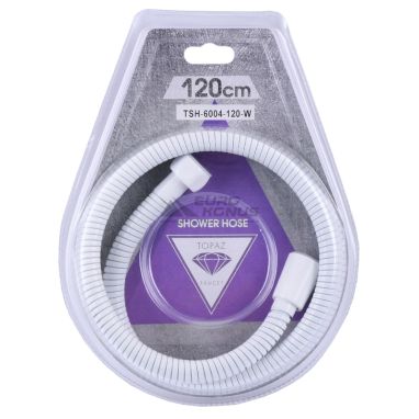 TOPAZ Шланг для душа TSH-6004-120-W 120см