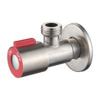 ZERIX Кран угловой 1/2"x1/2" LR70507H Red (LL1498)