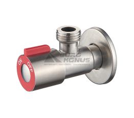 ZERIX Кран угловой 1/2"x1/2" LR70507H Red (LL1498)