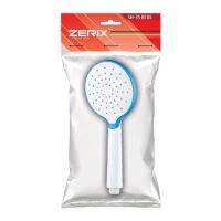 ZERIX Лейка для душа 1-режимная SH-35 Blue (ZX2886)