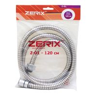 ZERIX Шланг для гигиенического душа Chr.Z-01 120 см (ZX2821)