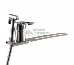 GLOBUS LUX Гигиенический душ со смесителем и креплением на унитаз SEVA GLSV-0206