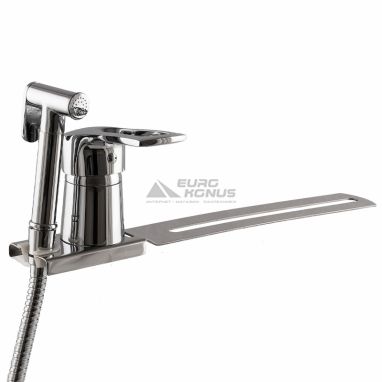 GLOBUS LUX Гигиенический душ со смесителем и креплением на унитаз SEVA GLSV-0206