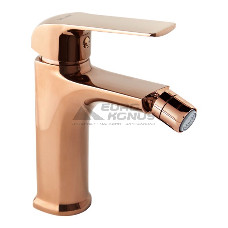 VALVEX Смеситель для биде однорычажный Aurora Rose Gold (2445220)