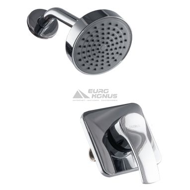 GLOBUS LUX Душевая система однорычажная встроенная GLQU-0105S-KIT