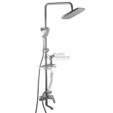 GLOBUS LUX Душевая система однорычажная настенная DS-006A