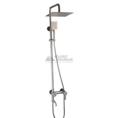 GLOBUS LUX Душевая система однорычажная настенная ALPEN SBT1-SQ-02-304