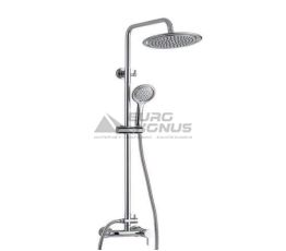GLOBUS LUX Душевая система однорычажная настенная Omega (D080270)