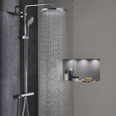 GROHE Душевая система термостатическая настенная Euphoria XXL System 310 (26075000)