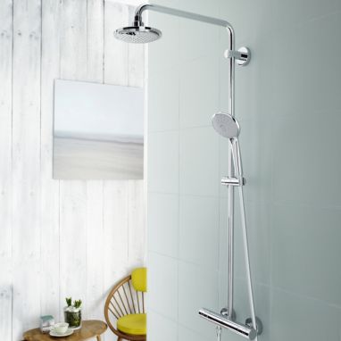 GROHE Душевая система термостатическая настенная Euphoria System 180 (26273000)