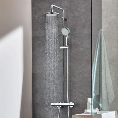 GROHE Душевая система термостатическая настенная Euphoria 210 (26363000)