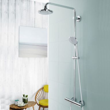 GROHE Душевая система термостатическая настенная Euphoria 180 (27475000)