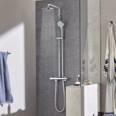 GROHE Душевая система термостатическая настенная Euphoria XXL System 210 (27964000)
