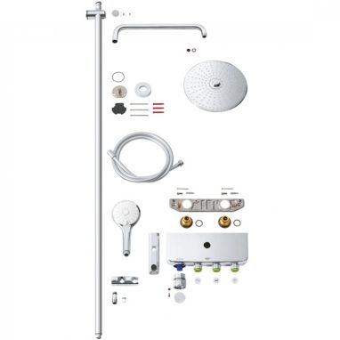 GROHE Душевая система термостатическая настенная EUPHORIA SmartControl System 260 Mono (26510000)